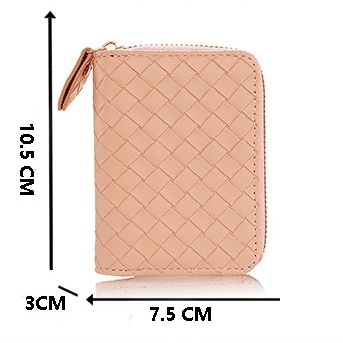 DOMPET KARTU WANITA RESLETING CARD HOLDER IMPORT KULIT MOTIF ANYAMAN BERASON SLOT ATM REMAJA CEWEK KEKINIAN PREMIUM KOREA LUCU BRANDED BATAM MURAH SIMPLE TERBARU