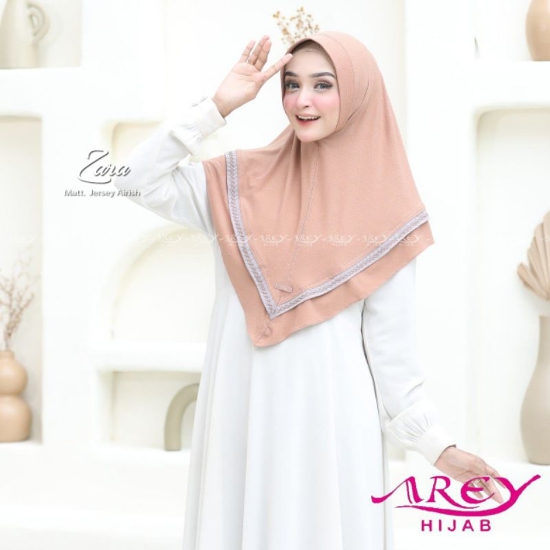 [Original Arey] ZARA••hijab instan pet list••hijab instan jersey irish