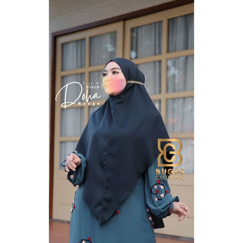 Bergo Doha Bugio Clothing, Syari Size S -L/XL
