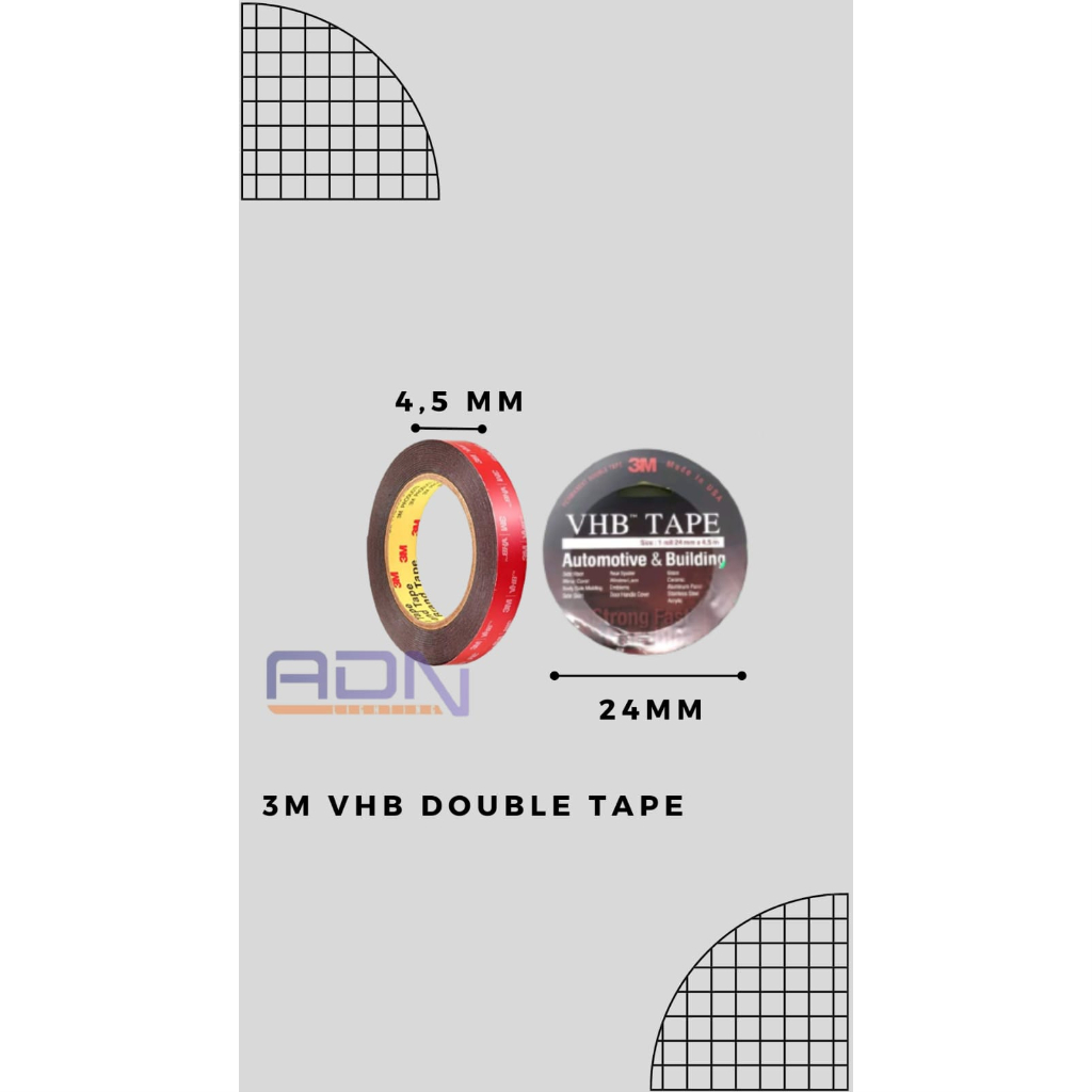 3M VHB Double Tape 24mm x 4.5mtr