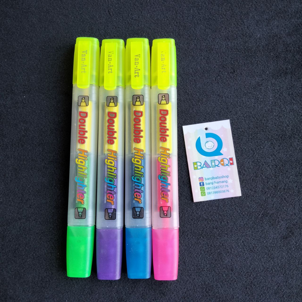 

DOUBLE HIGHLIGHTER/STABILO VAN-ART