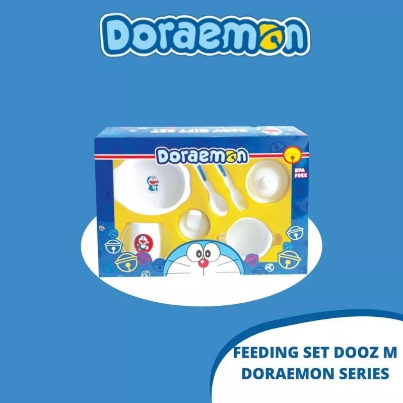 DORAEMON FEEDING SET MEDIUM