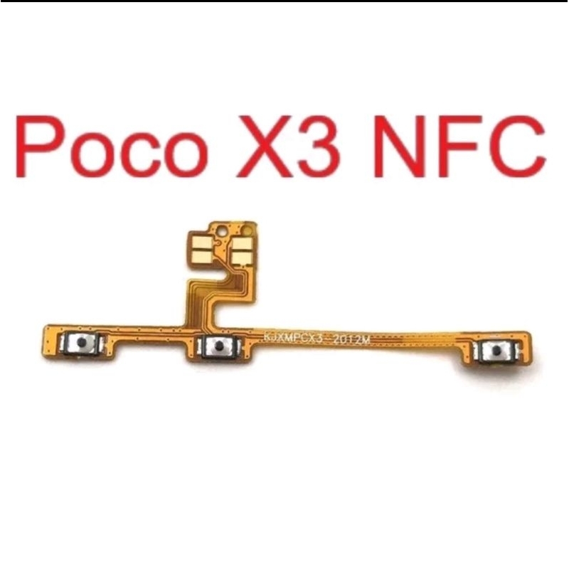 flexibel flexible flex power on off volume redmi xiaomi pocophone poco x3/x3 nfc