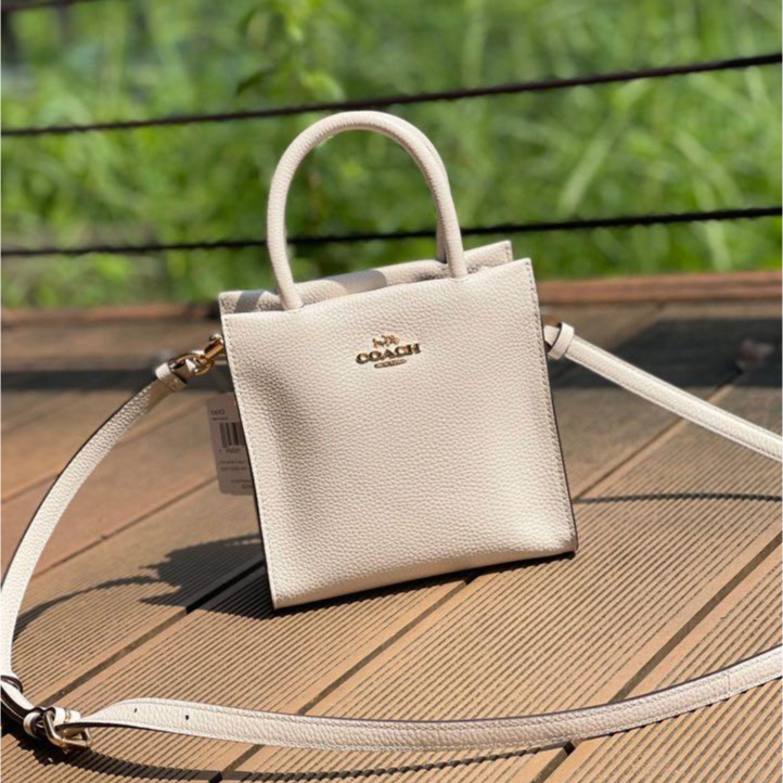 （grab）5692 coach Mini Cally women Shouler bag hand bag Crossbody In Colorblock Signature Canvas