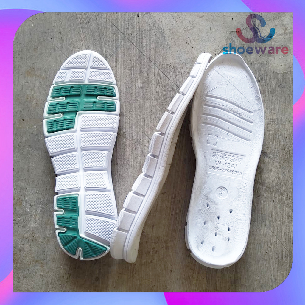 outsole sepatu sport outsol running ringan square 2 step sol
