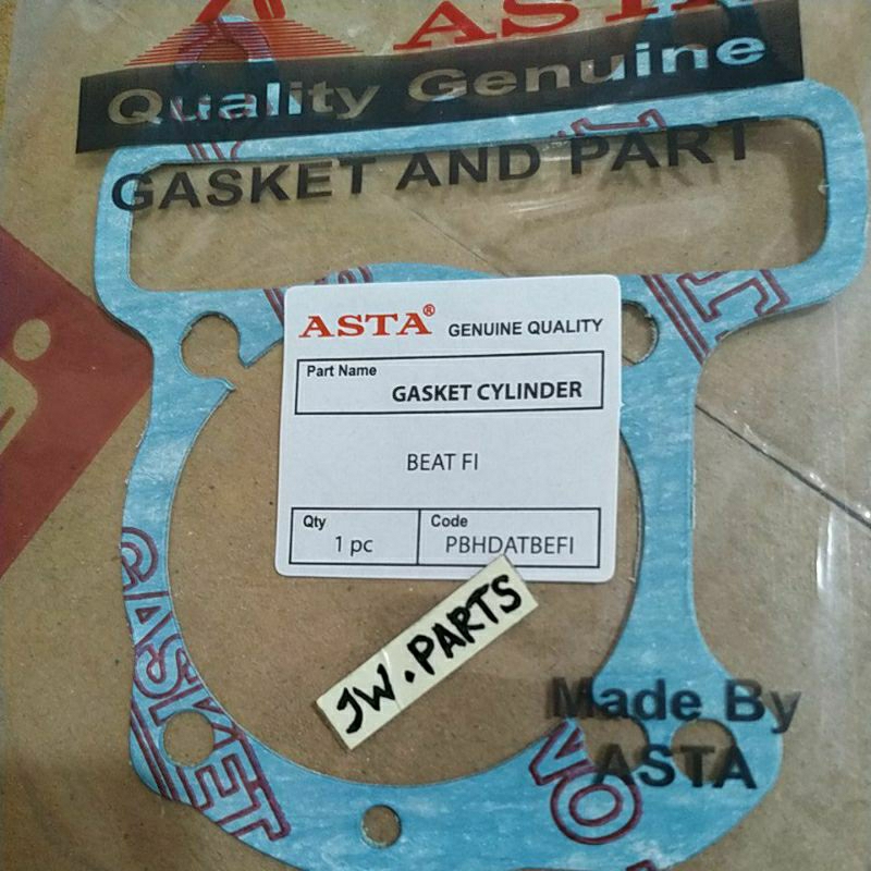 gasket paking blok KZL beat fi, Scoopy fi l, spacy fi starter kasar ASTA