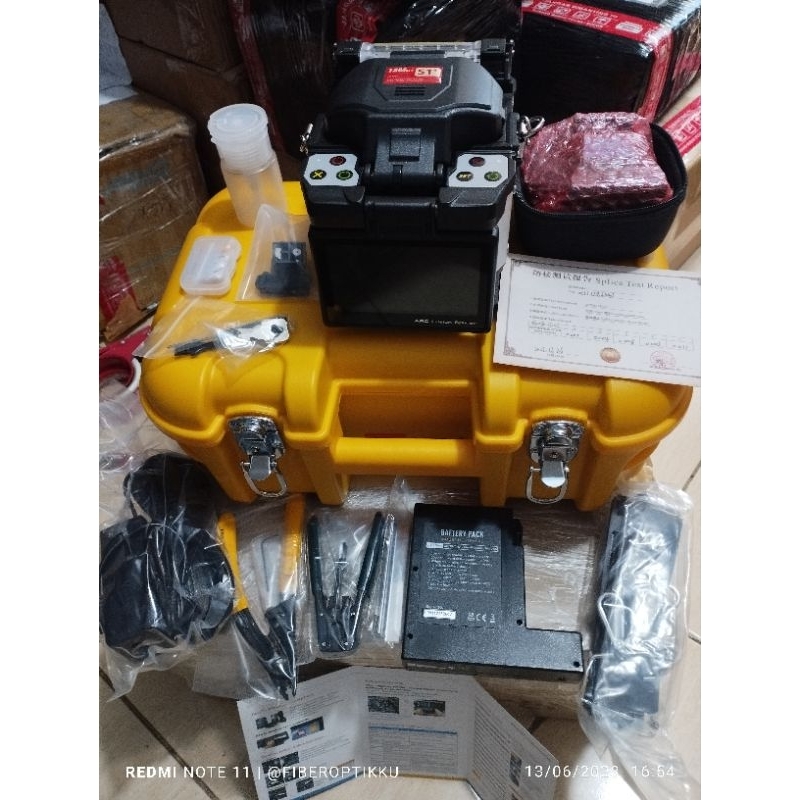 fusion splicer 13mmt S1+/Splicer 13MMT S1+/alat sambung fiber optik
