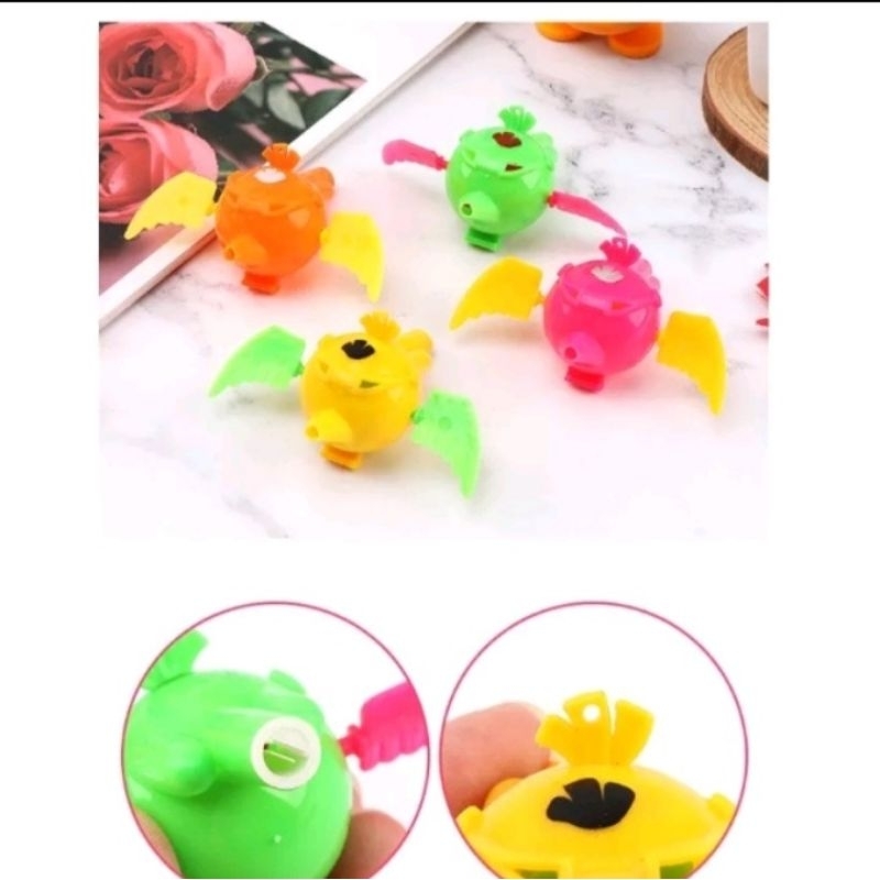 GE TOYS PELUIT TERAPI WICARA SAYAP BURUNG BERPUTAR SAAT DITIUP/MENGELUARKAN BUNYI/ALAT TERAPI WICARA