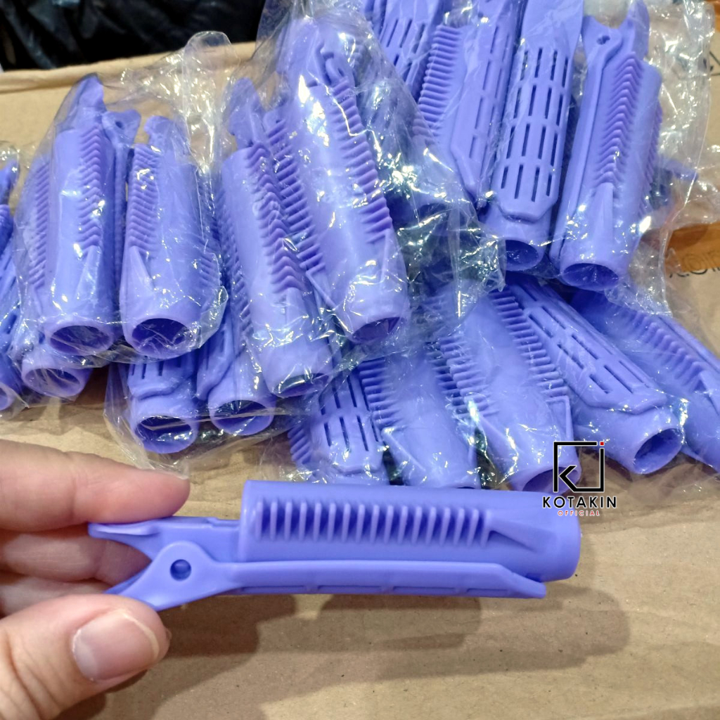 Roll Rambut Jepit Korea Hair - Gulung Jepitan Clip Volumizing Hair Poni Roller Blow Keriting Curly