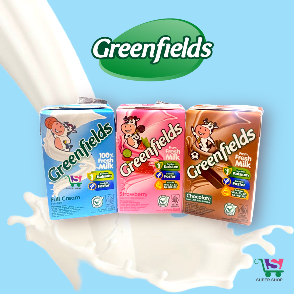 Susu Greenfields UHT 105 ml