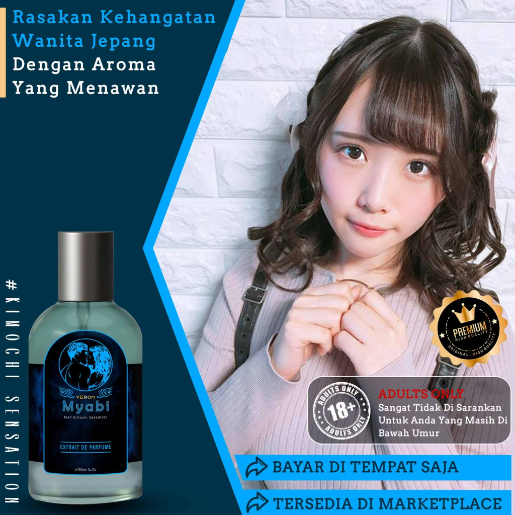 New Arrival Verom MYABI Pemikat Wanita tahan Lama Wangi Aroma Original 100%