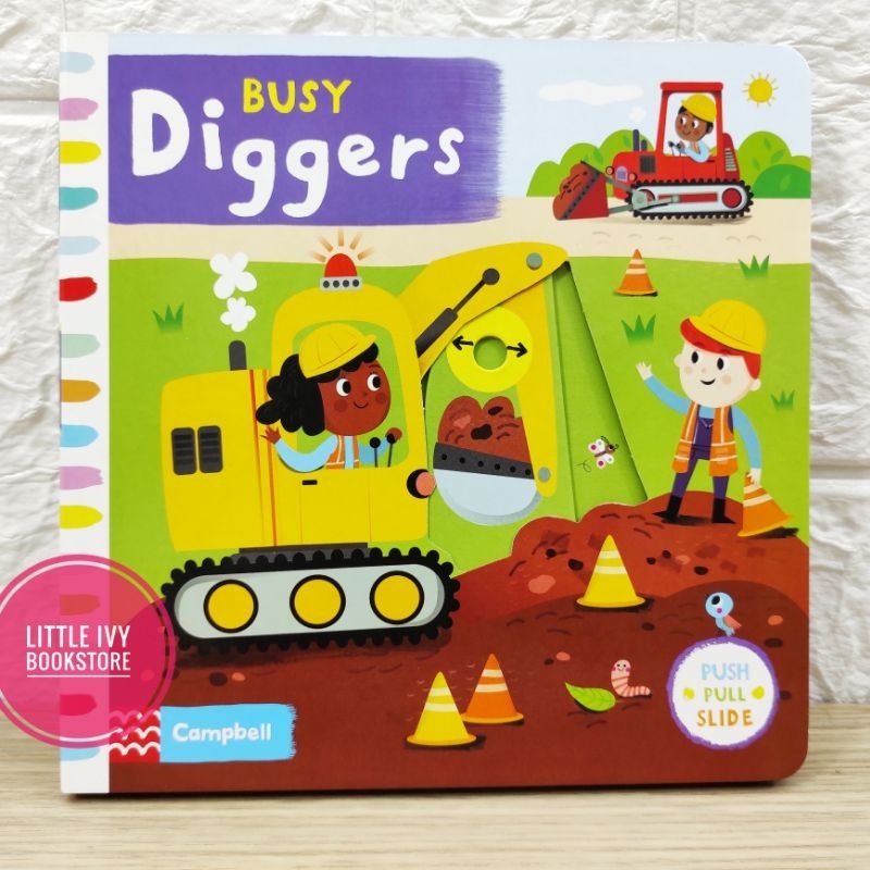 Campbell Busy Diggers. Buku Cerita Anak Import