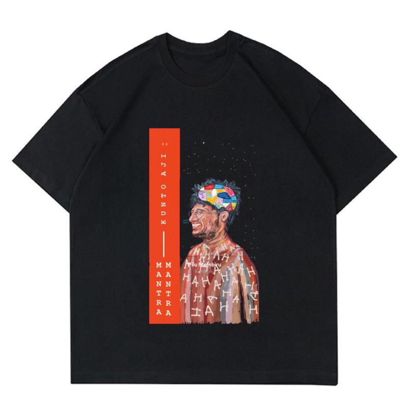 BAJU KAOS KUNTO AJI “ALBUM MANTRA” | T-SHIRT KUNTO AJI ALBUM MANTRA | BAJU KAOS OVERSIZE UNISEX