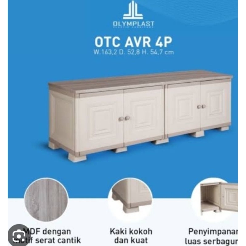 rak tv olymplast 4pintu