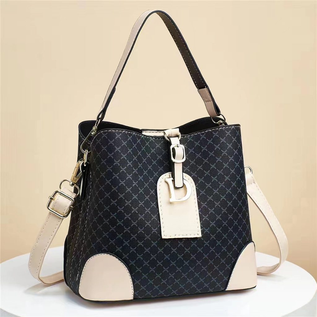 BJ57930 - BLACKBEIGE/KHAKIBEIGE/COFFEEBEIGE/BLACKBROWN/COFFEEBROWN/KHAKIBROWN/FULLCOFFEE/BLACKCOFFEE/KHAKICOFFEE TAS SLEMPANG HANDBAG JINJING WANITA FASHION IMPORT MODIS ELEGAN TERMURAH TERLARIS TERBARU BAGSTORE JAKARTA CR7930