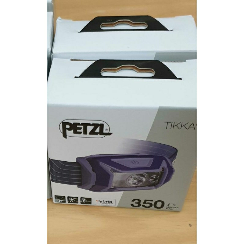 Headlamp petzl Tikka 350lumens hybrid.