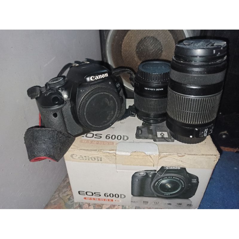 kamera Canon 600d Bekas