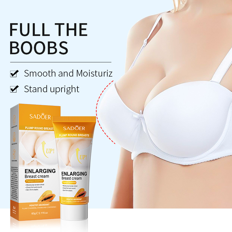 SADOER Papaya Breast Cream Krim Pembesar Pengencang Payudara Natural 60gr Breast Enhancement Cream