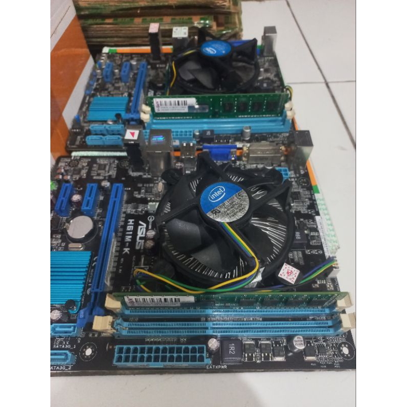 CPU Intel Core i3-3240 3,4GHz/ASUS H61M-K/RAM 4GB V-GenHDD 500GB