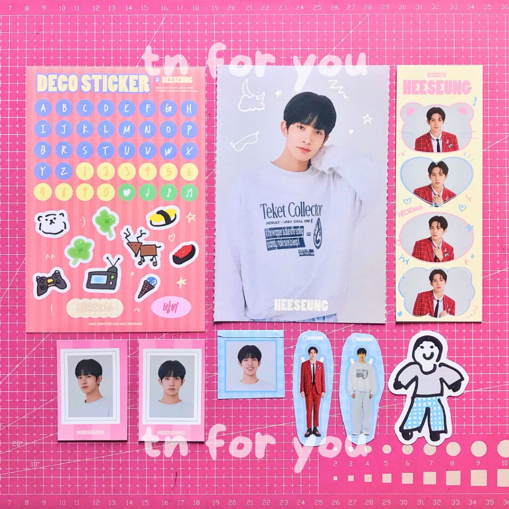 [READY STOCK SHARING] ENHYPEN GGU GGU PACKAGE 2023 Official Merchandise Jungwon Heeseung Jay Jake Sunghoon Sunoo Niki