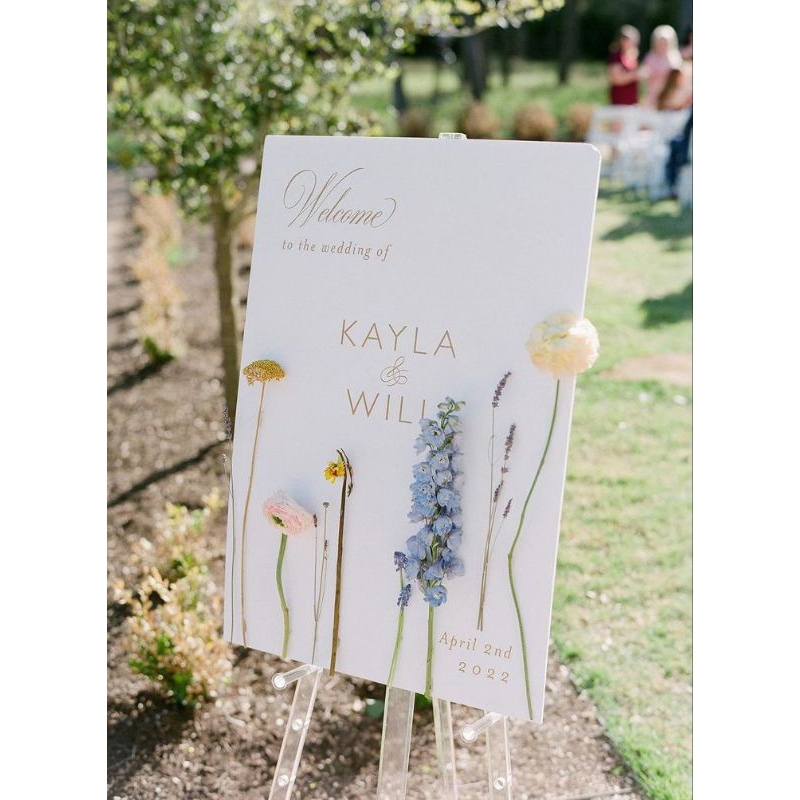 Welcome Sign Wedding l Dekorasi Lamaran