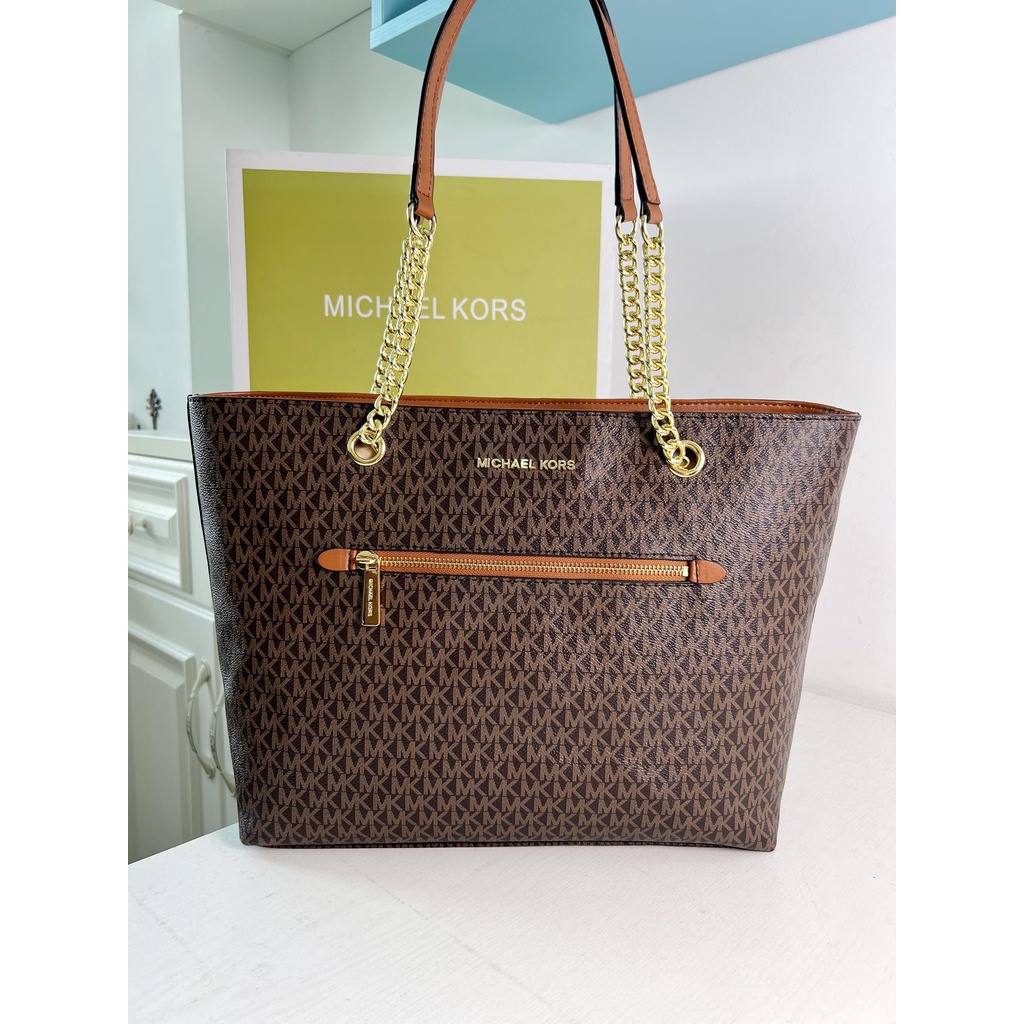 [Instant/Same Day]M-K  2223  Michael Kors Tote Bag Smile Face Bag Shoulder Bag   gwd