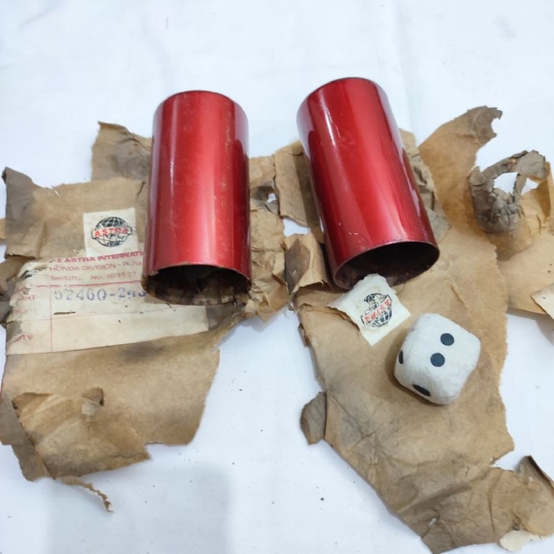 selongsong slongsong cover shockbreaker shock belakang honda s90 s90z s 90 benly s110 Original nos