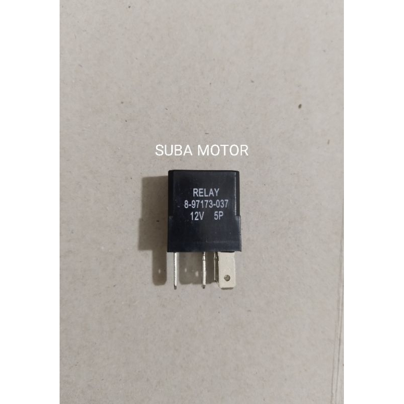 RELAY ELF NHR55 KAKI5 12VOLT 8-97173-037 RELAY KAKI5 12V RELAY ELF RELAY KAKI5 RELAY 12V RELAY UNIVE