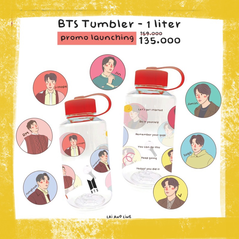 BTS | NCT TUMBLER 1 LITER