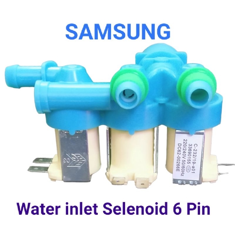 Water inlet selenoid mesin cuci samsung 1tabung