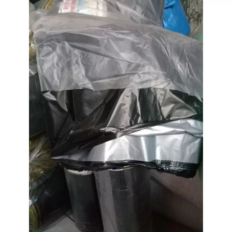 TERMURAH Mulsa hitam perak/plastik kemas paket/pager sawah