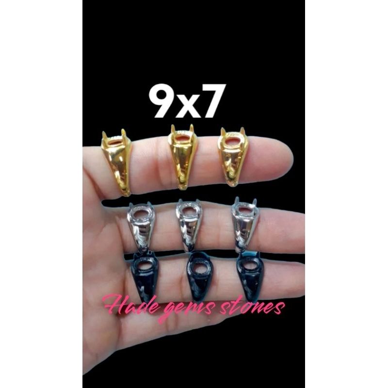 RING EMBAN TITANIUM SUPER MODEL GIGI/KUKU DIM 9X7
