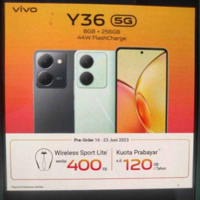 Vivo Y36 5G (8GB+8GB) 256