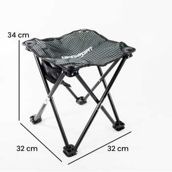 Kursi Lipat Portable Memancing Outdoor Camping 32x32x34 cm