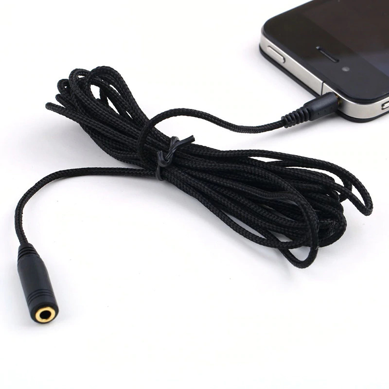 [PROMO] Kabel Audio AUX 3.5 mm Panjang Male to Female / Kabel Aux Audio Splitter 3.5mm Male to Female / Kabel Audio Extension Aux 3.5 mm Male To Female Premium / Kabel Extend Extension Microphone Clip on Mic TRRS AUX 3.5 mm Audio Male to Female