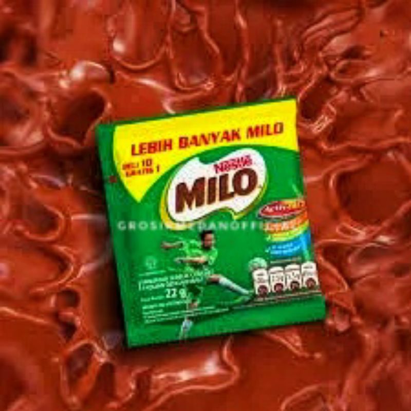 SUSU MILO COKLAT ACTIV-GO - 1 SACHET 22G