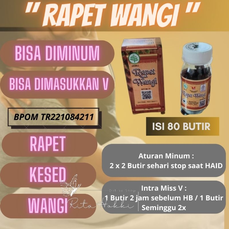 Sari Rapet Ramuan Madura Ratu Rapet Wangi Jamu Wanita Kembali Perawan Pil Virgin 2in1