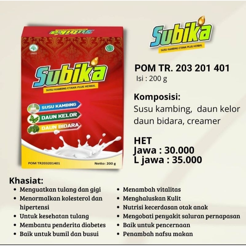 

SusuKambingEtawaHerbalSUBIKA