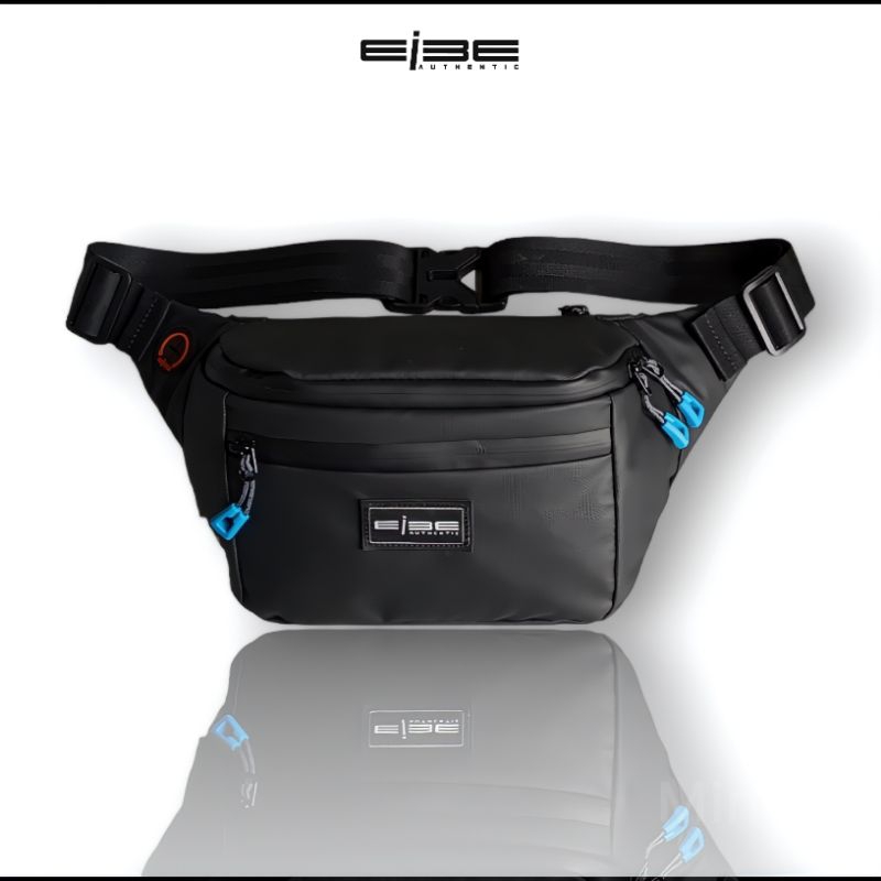 Waistbag waterproof tas pinggang pria tas selempang tas weistbag Anti air eibe [ ZENYX ]