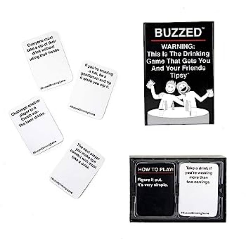 BUZZED BLACK - BOARD GAME