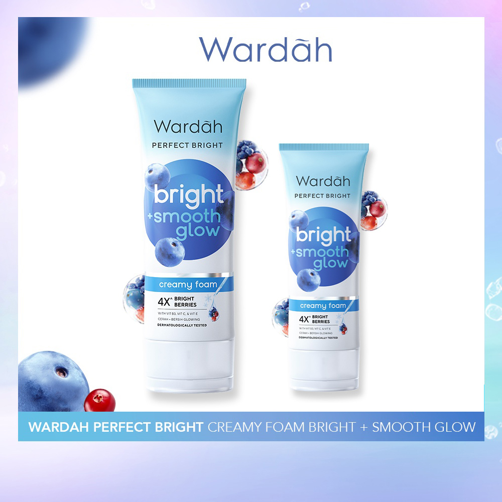 Wardah Perfect Bright Creamy Foam Brightening+ Smoothing