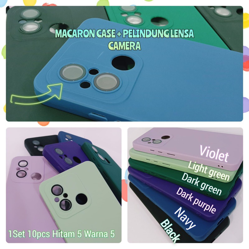 VIVO Y91 Y91C Y93 Y95 Y83 Y81 Y51 Y50 Y30 Softcase Silikon Pelindung Kamera / Protector Lensa Camera