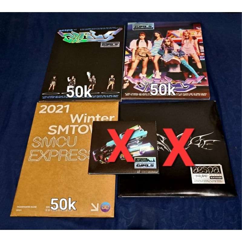 Album Only aespa Savage, Girls, SMCU Express