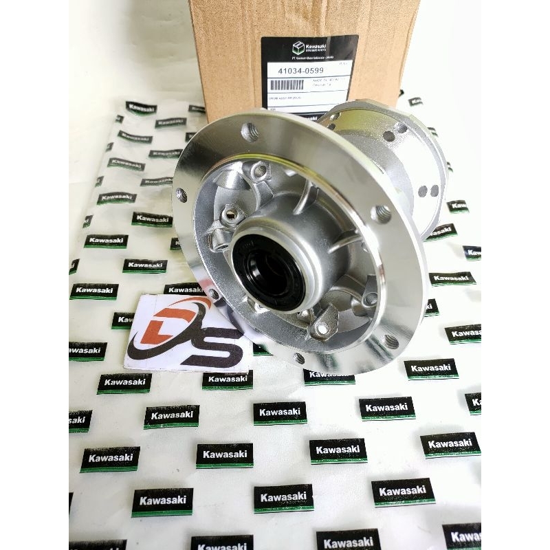 tromol depan KLX 150 set baering . tromol belakang KLX 150