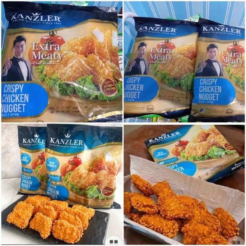 

KANZLER Crispy Chicken Nugget 450 gr / Kanzler Naget Ayam Krispi Bubble 450gr