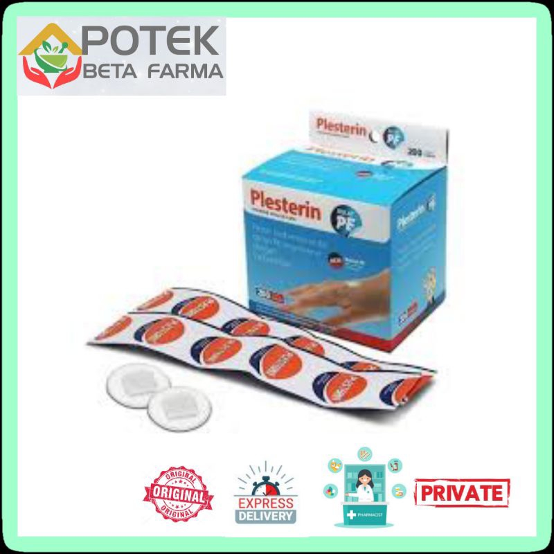 Plesterin Bulat Transparan / Ecer