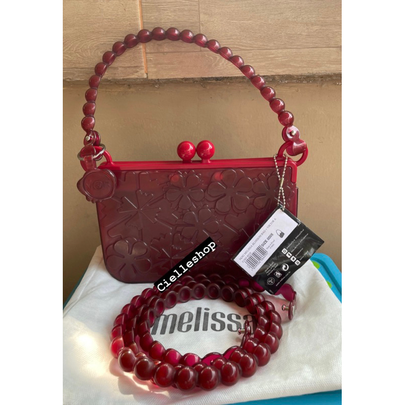 MELISSA BLOSSOM BAG + VICTOR AND ROLF RED (NBU)