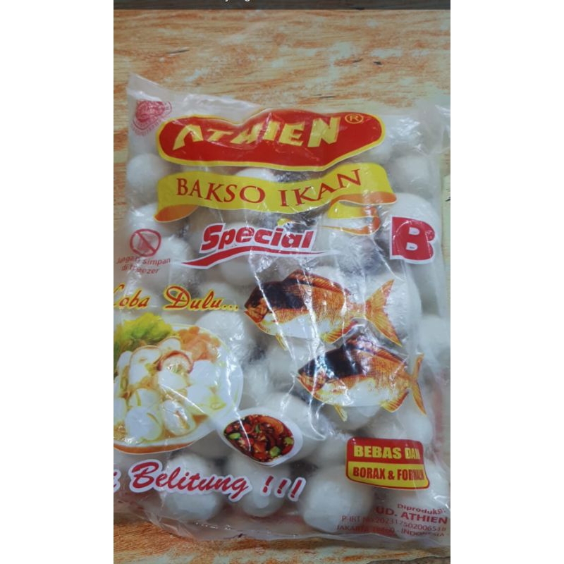 

Bakso ikan Athien special B