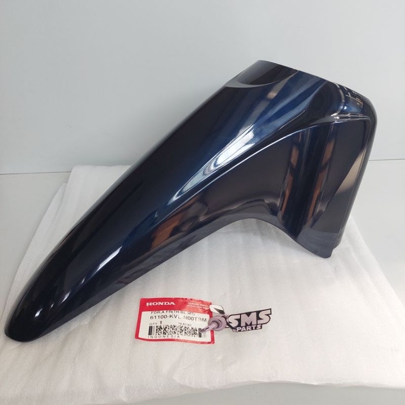 Slebor Spakbor Depan Supra X 125 (2007-2013) Biru Gelap Original 61100 KVL N00TBM