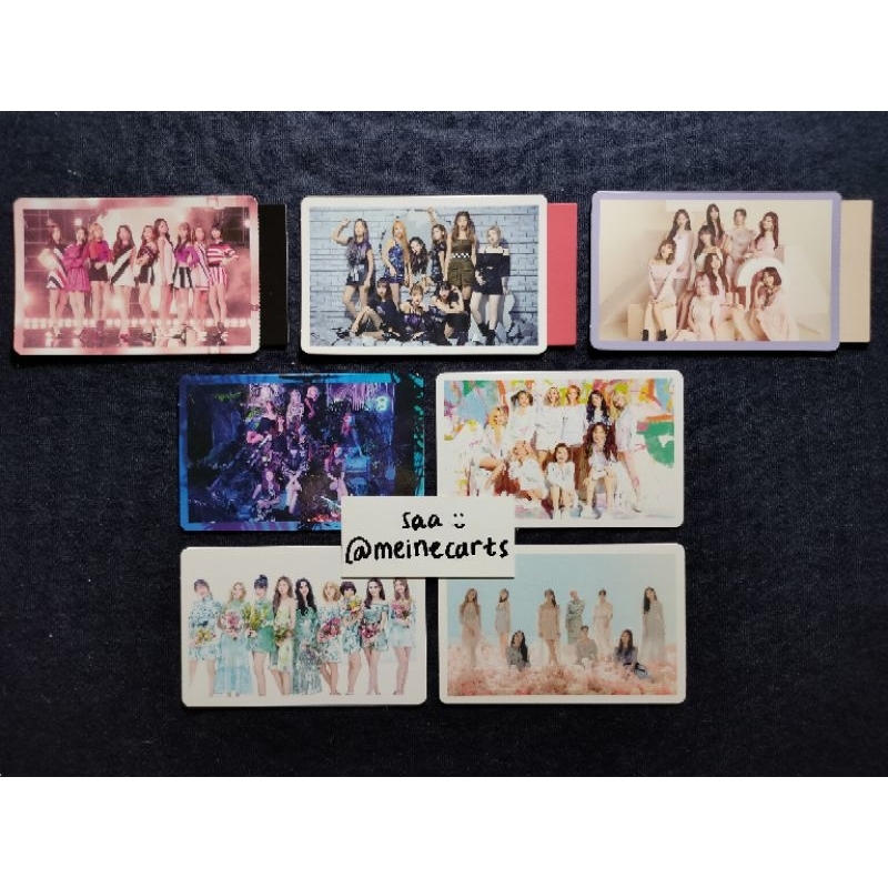 Hi touch HT Photocard PC TWICE JAPAN Group Grup Wake Me Up BDZ Twice2 Twice3 Breakthrough Twice4 Fan